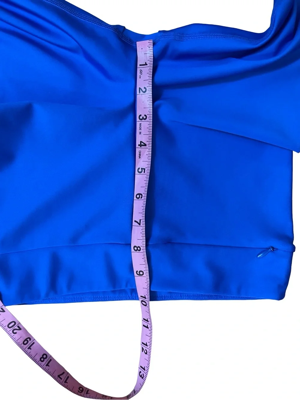 ALO YOGA Blue Cropped Capri Leggings